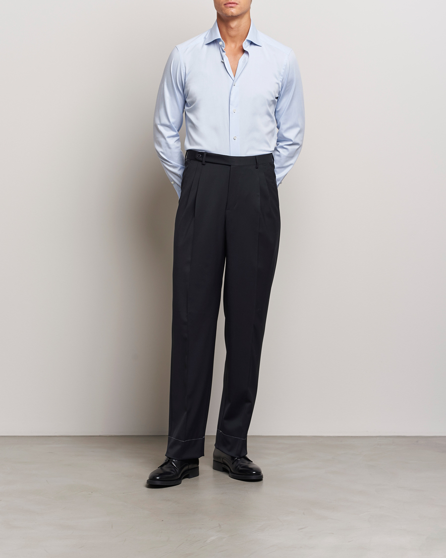 Herr | Skjortor | Zegna | Slim Fit Dress Shirt Light Blue