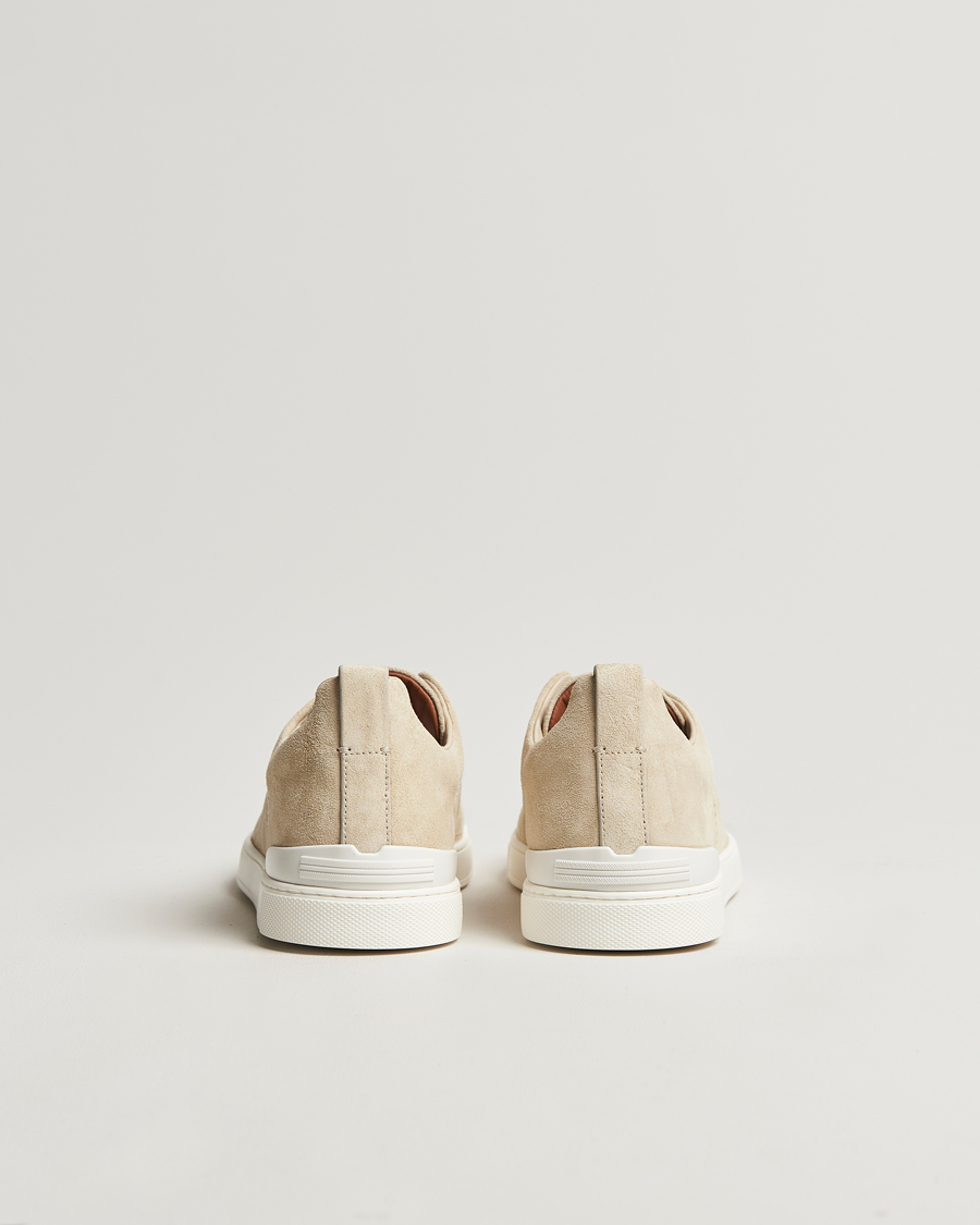 Herr | Zegna Triple Stitch Sneakers Butter Suede | Zegna | Triple Stitch Sneakers Butter Suede