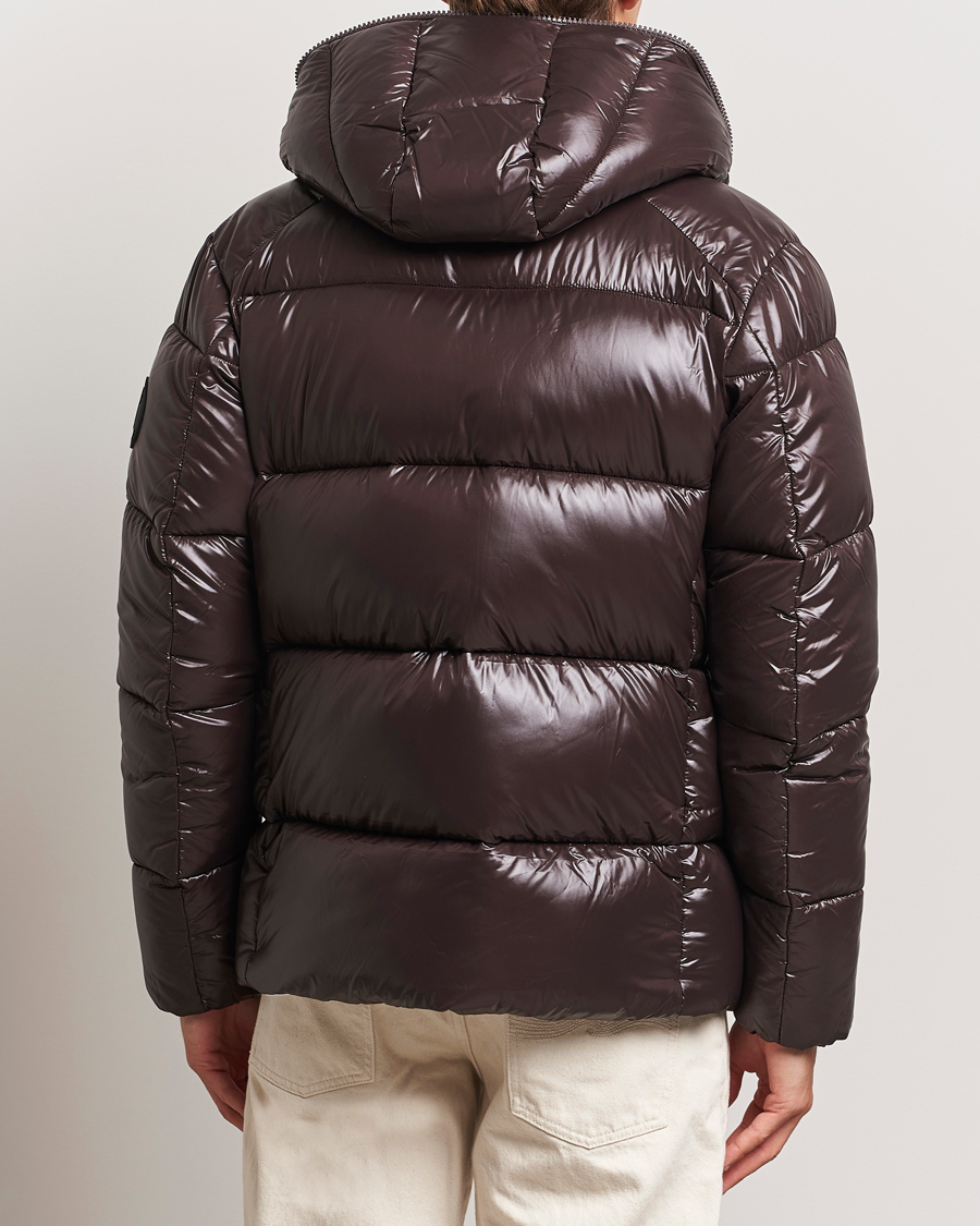 Herr | Jackor | Save The Duck | Edgard Padded Puffer Brown Black