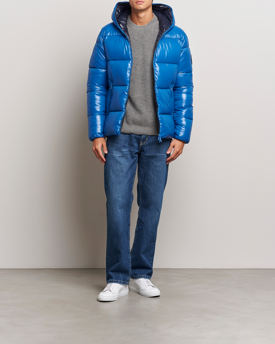 Herr | Jackor | Save The Duck | Edgard Padded Puffer Blue Berry