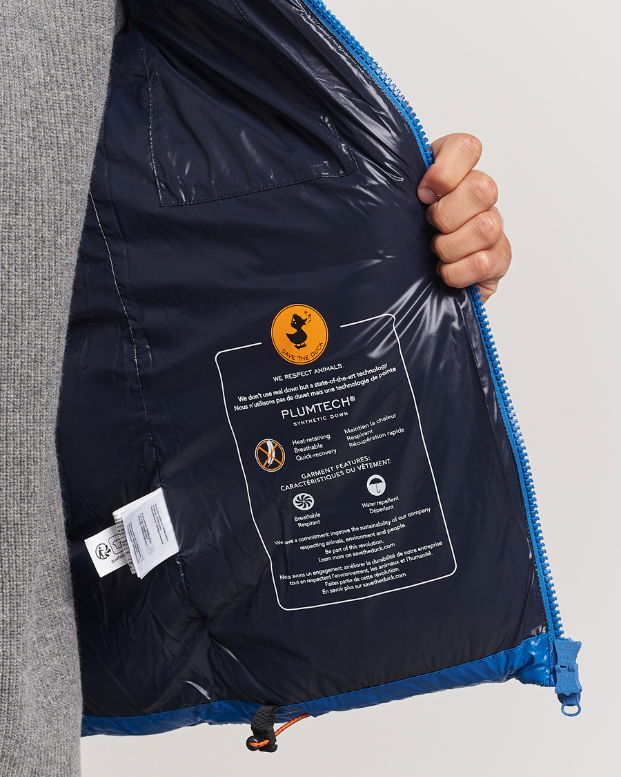 Herr | Jackor | Save The Duck | Edgard Padded Puffer Blue Berry