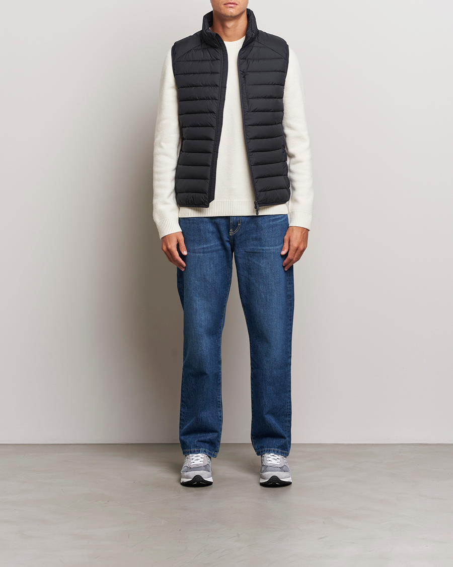 Herr | Jackor | Save The Duck | Rhus Matt Lightweight Vest Blue Black
