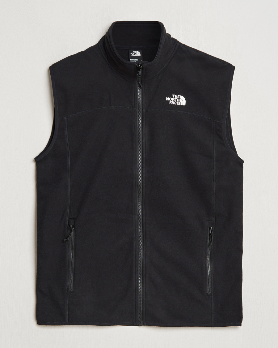 Herr | Tröjor | The North Face | Glacier Fleece Vest Black