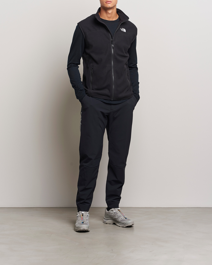 Herr | Tröjor | The North Face | Glacier Fleece Vest Black