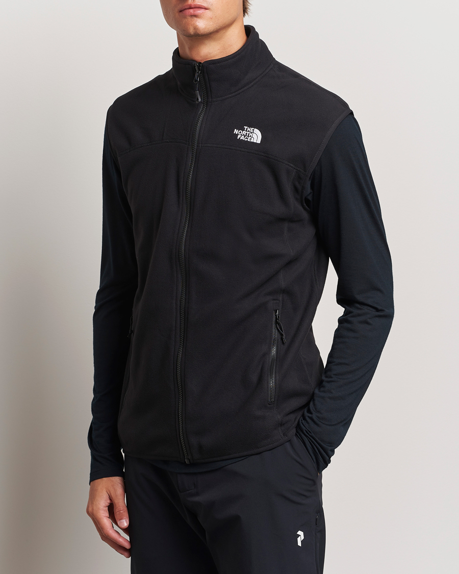 Herr | Jackor | The North Face | Glacier Fleece Vest Black