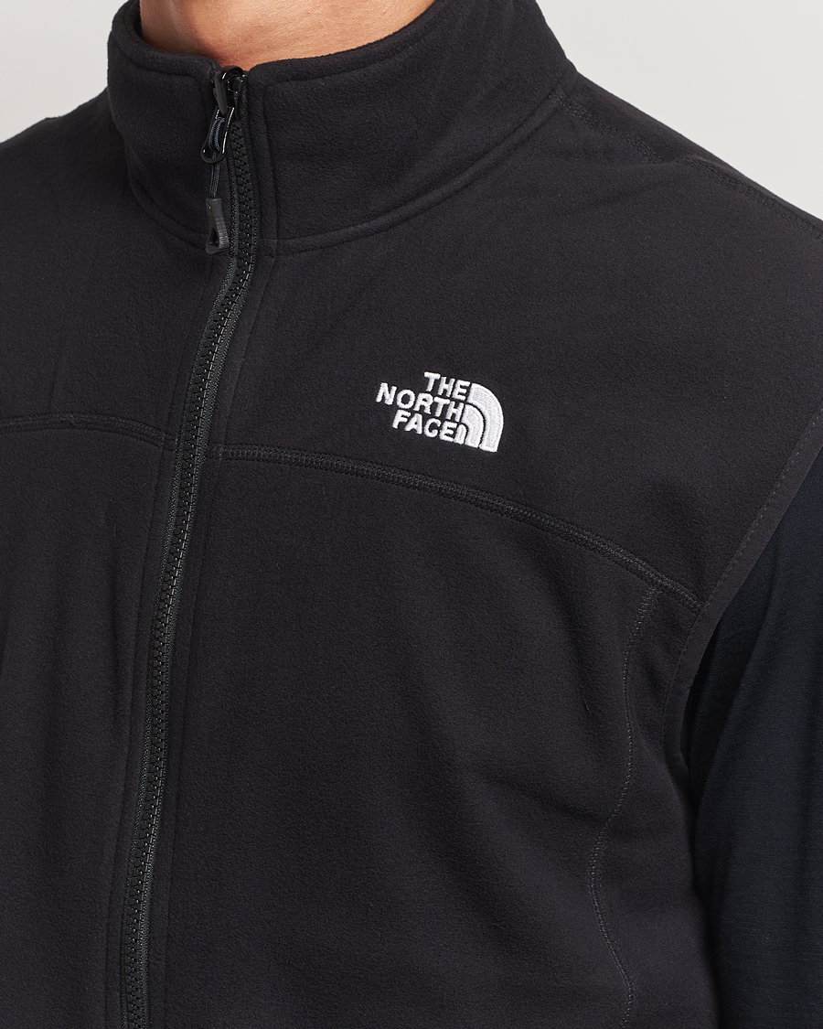 Herr | Tröjor | The North Face | Glacier Fleece Vest Black