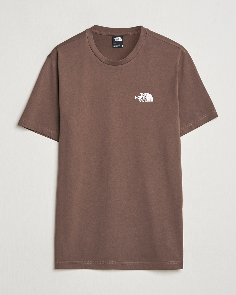 Herr | T-Shirts | The North Face | Simple Dome Tee Dark Brown