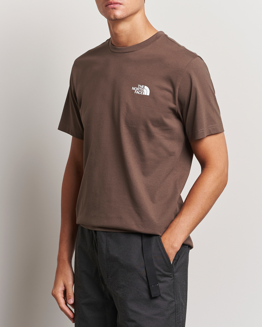 Herr | T-Shirts | The North Face | Simple Dome Tee Dark Brown