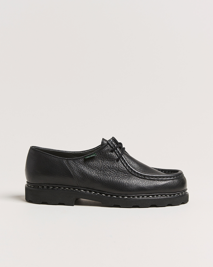 Herr | Derbys | Paraboot | Michael Derby Black Deerskin