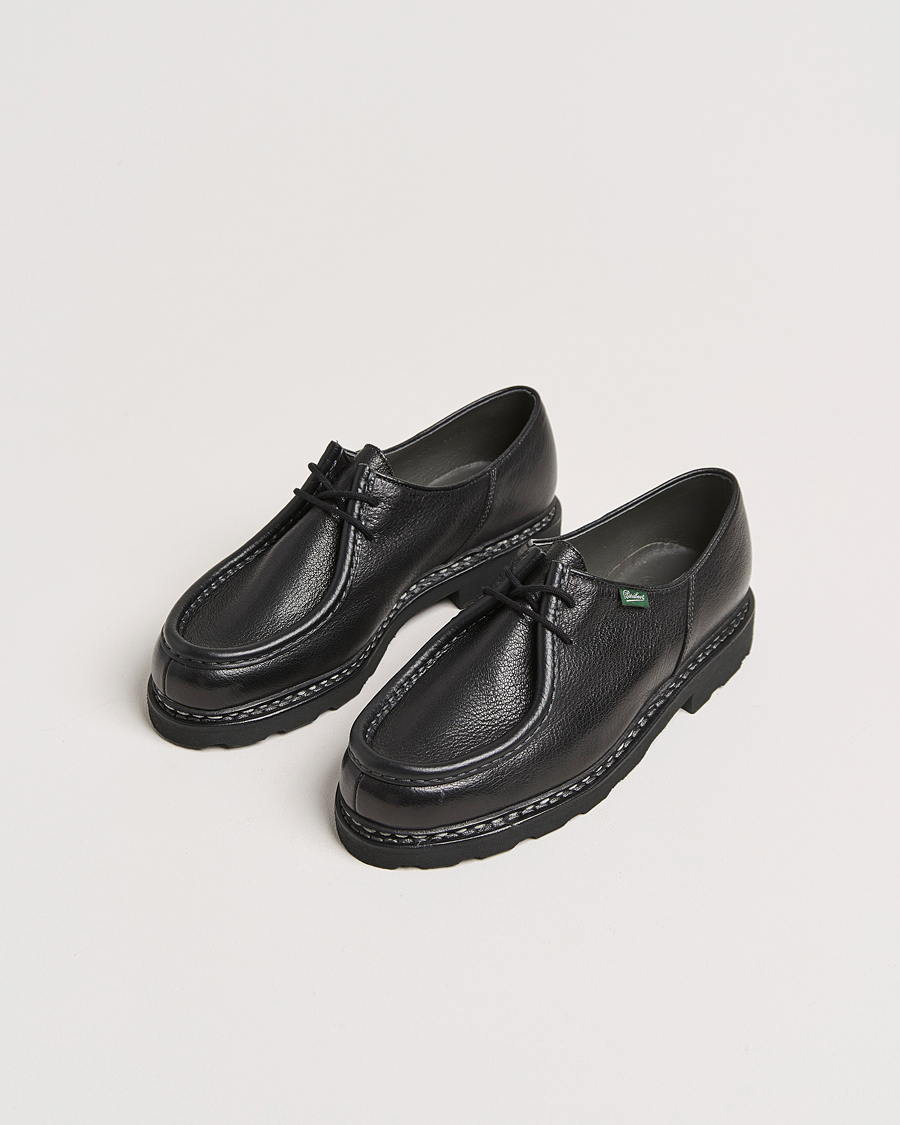 Herr | Derbys | Paraboot | Michael Derby Black Deerskin