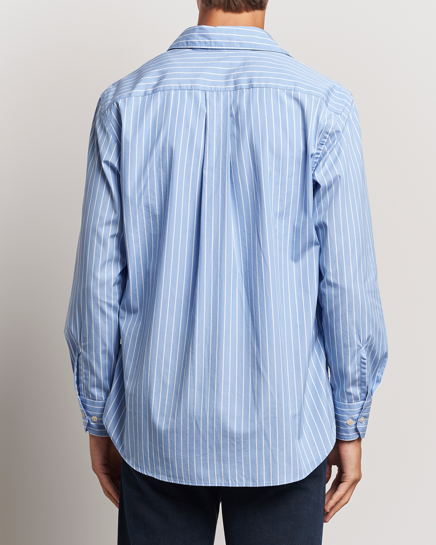 Herr | Skjortor | Sunflower | Base Shirt Light Blue Stripe