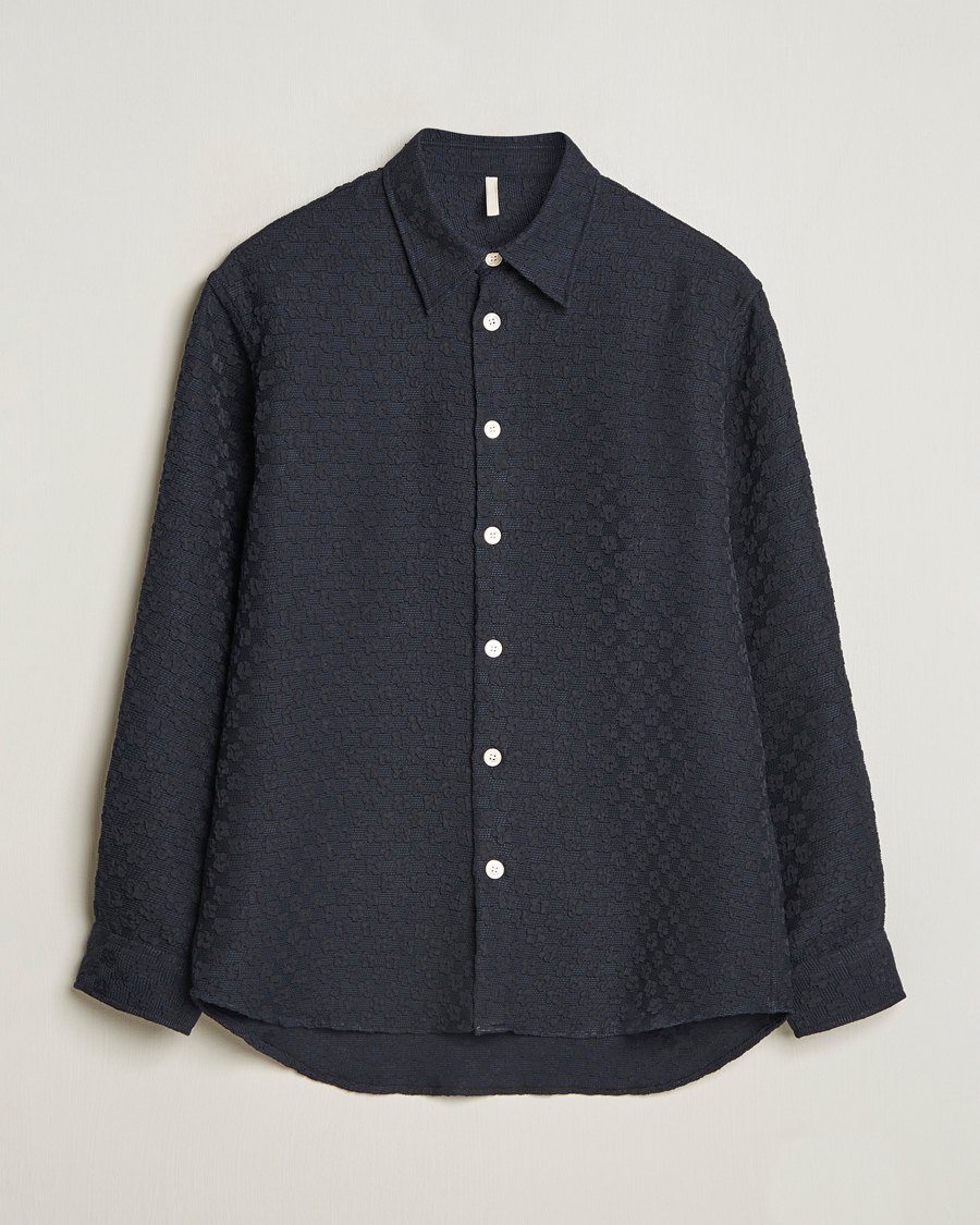 Herr | Skjortor | Sunflower | Studio Shirt Navy