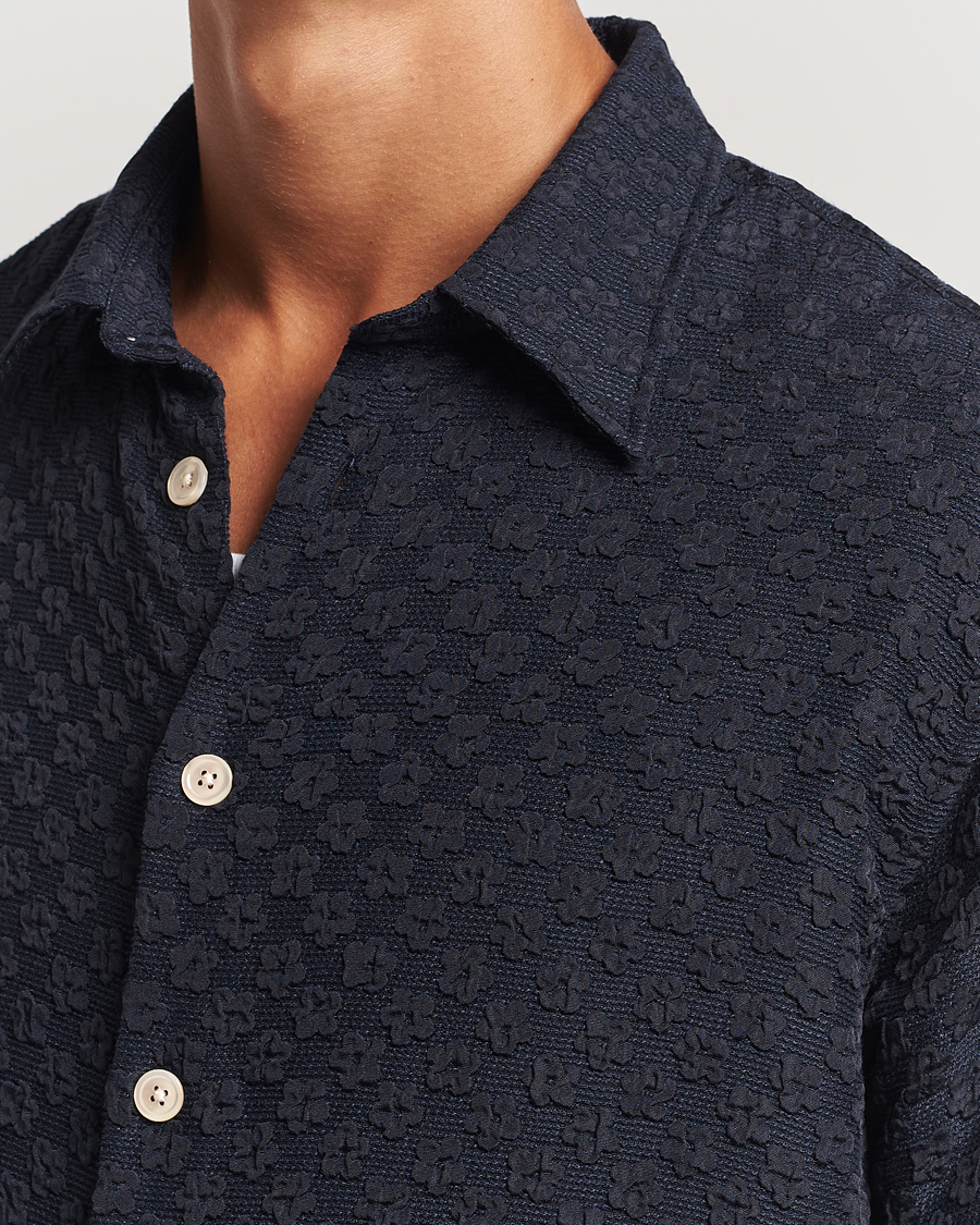 Herr | Skjortor | Sunflower | Studio Shirt Navy
