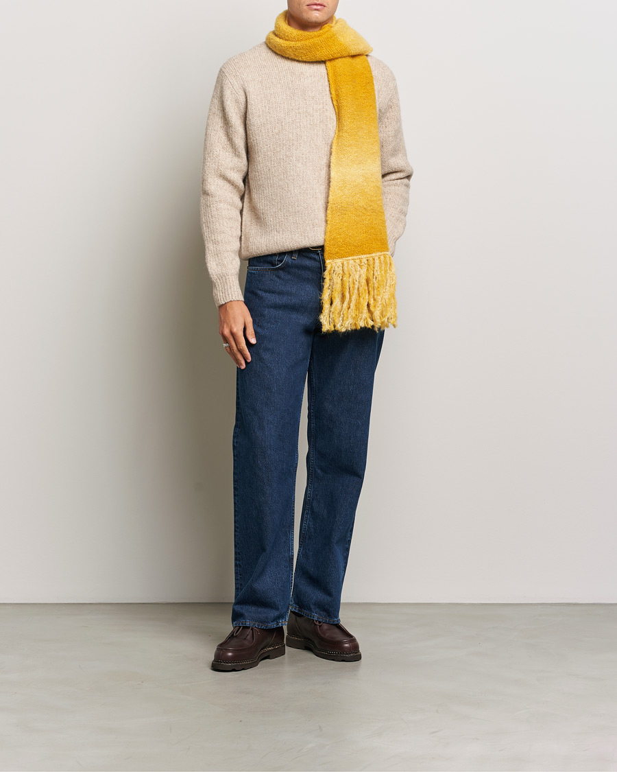 Herr | Tröjor | Sunflower | Yak Sweater Beige