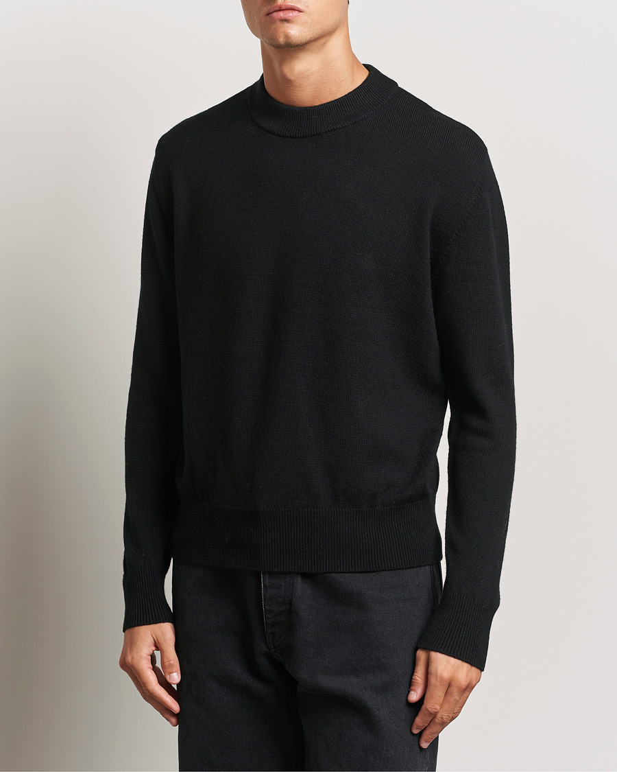 Herr | Tröjor | Sunflower | Moon Merino Crewneck Black