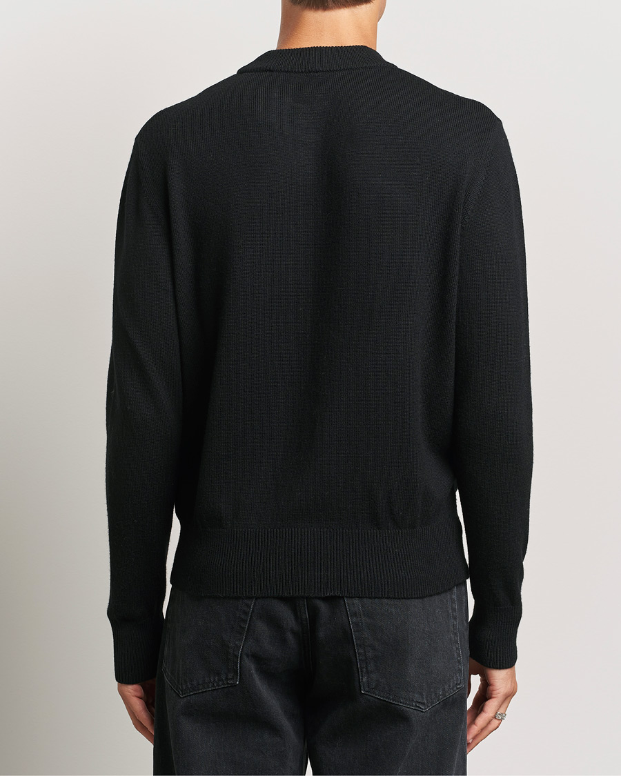 Herr | Tröjor | Sunflower | Moon Merino Crewneck Black