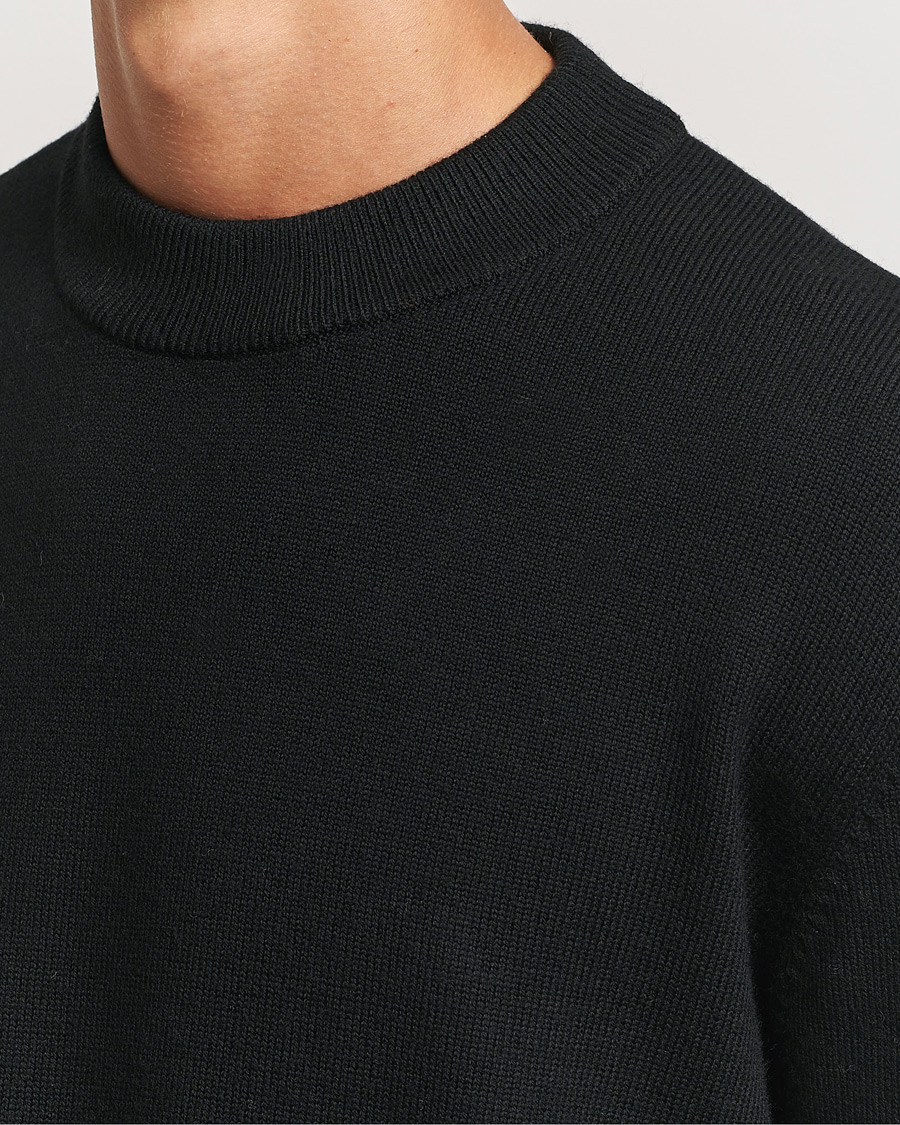 Herr | Tröjor | Sunflower | Moon Merino Crewneck Black