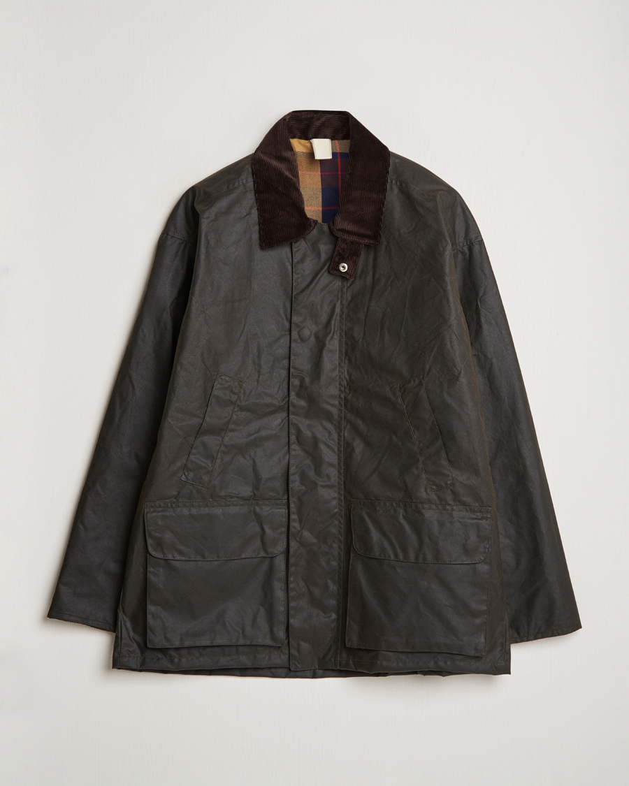 Herr | Jackor | Sunflower | Waxed Leisure Jacket Olive