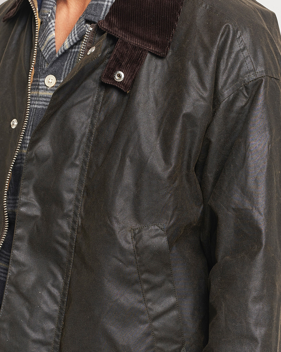 Herr | Jackor | Sunflower | Waxed Leisure Jacket Olive