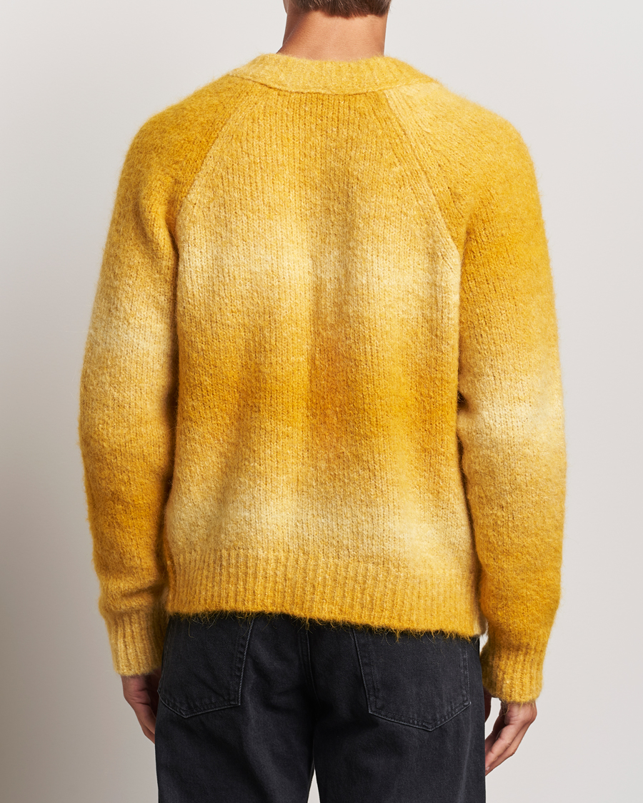 Herr | Tröjor | Sunflower | Ombre Zip Cardigan Yellow