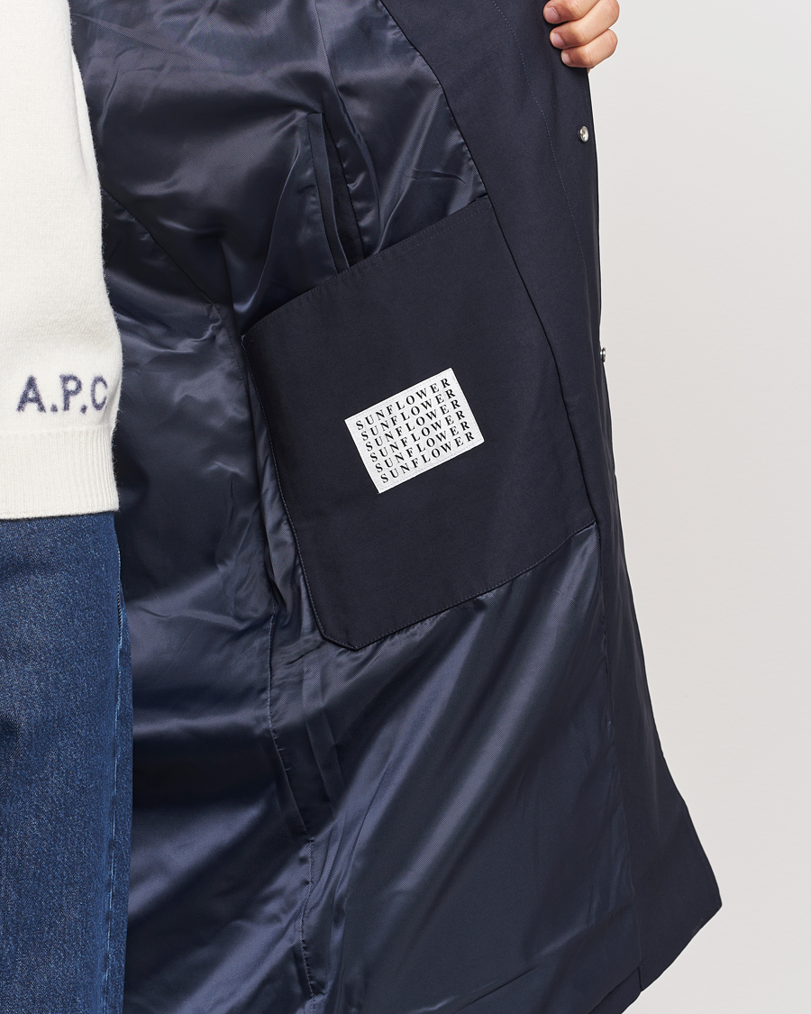 Herr | Jackor | Sunflower | Raglan Coat Navy