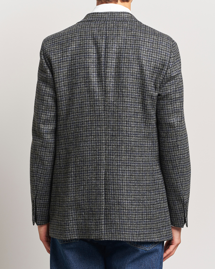 Herr | Kavajer | Sunflower | Tweed Blazer Grey Check