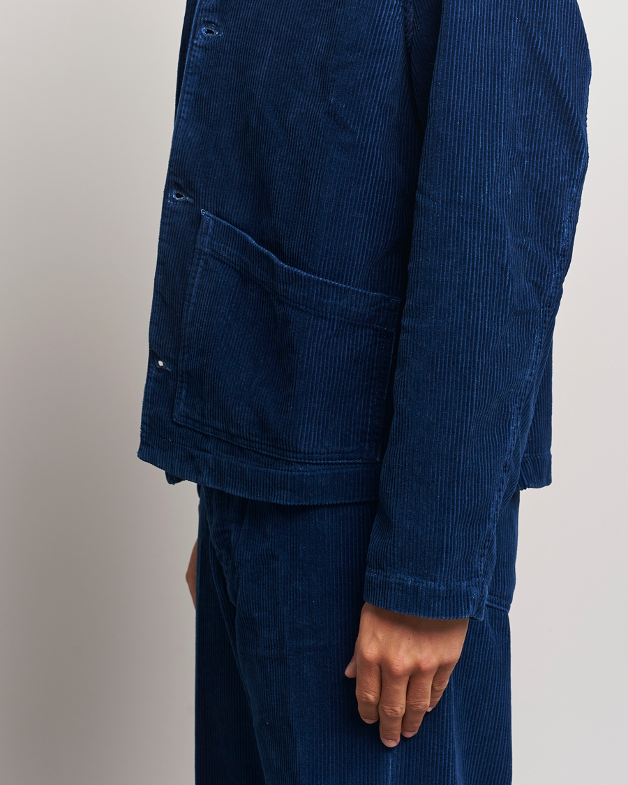 Herr | Jackor | Sunflower | Corduroy Worker Jacket Indigo