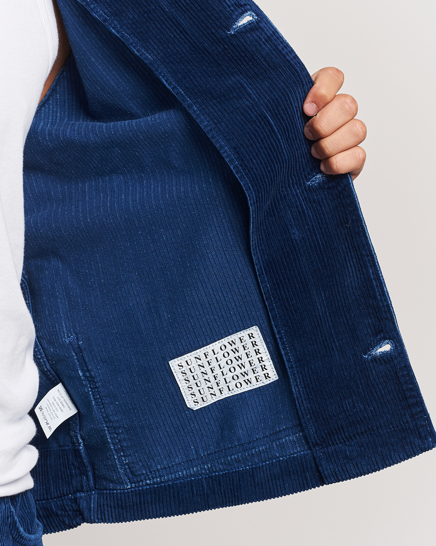 Herr | Jackor | Sunflower | Corduroy Worker Jacket Indigo
