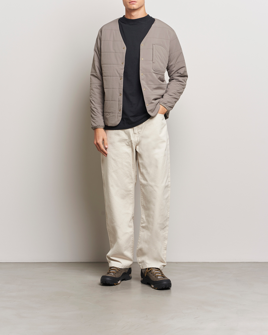 Herr | Tröjor | Snow Peak | Flexible Insulated Cardigan Khaki