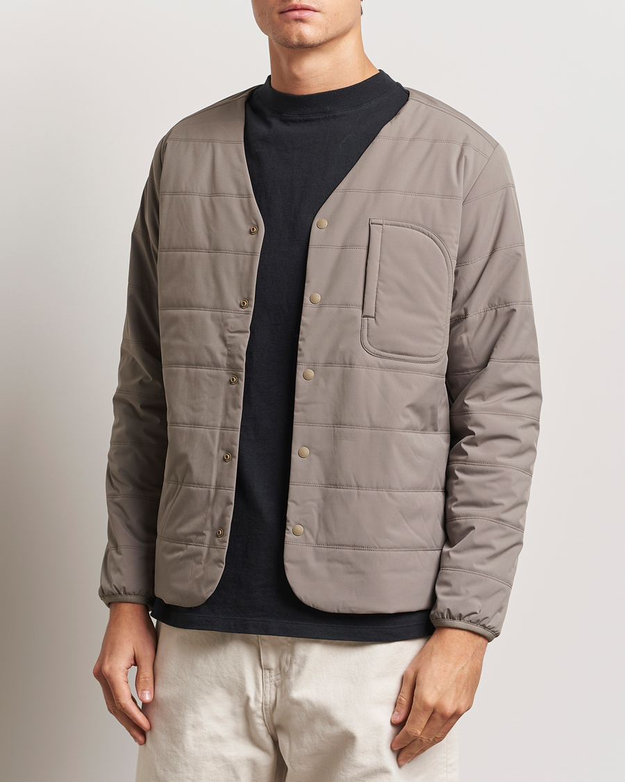 Herr | Tröjor | Snow Peak | Flexible Insulated Cardigan Khaki