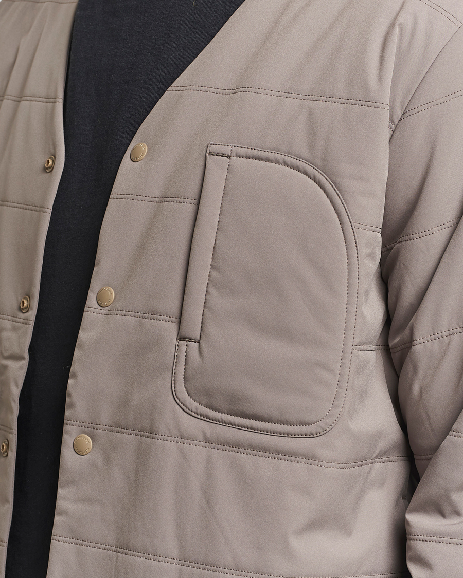 Herr | Tröjor | Snow Peak | Flexible Insulated Cardigan Khaki