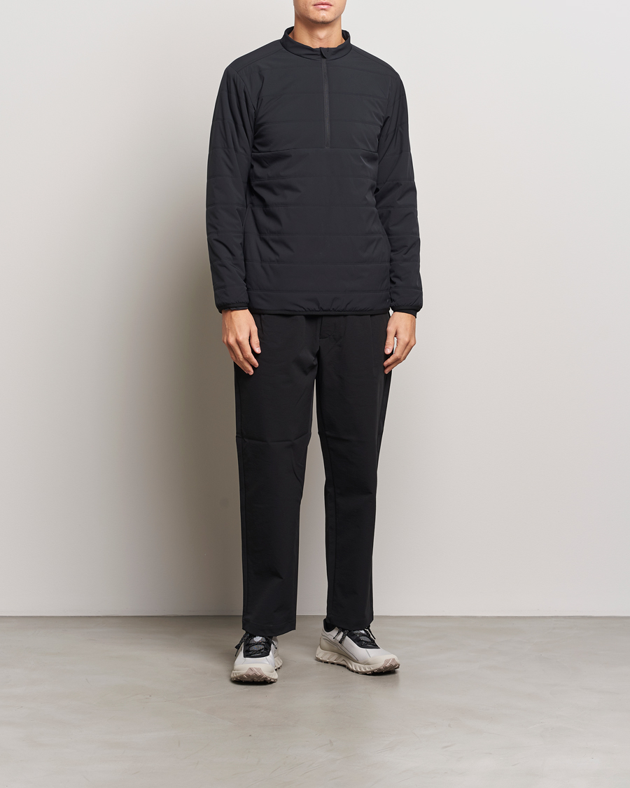 Herr | Tröjor | Snow Peak | Flexible Insulated Half Zip Black