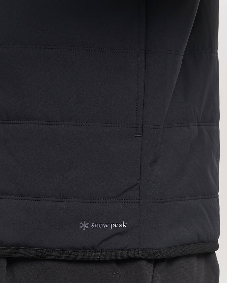 Herr | Tröjor | Snow Peak | Flexible Insulated Half Zip Black