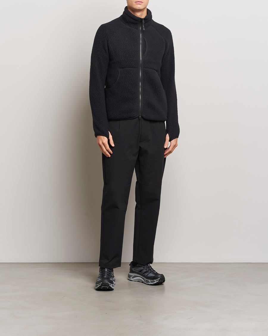 Herr | Tröjor | Snow Peak | Thermal Boa Fleece Jacket Black
