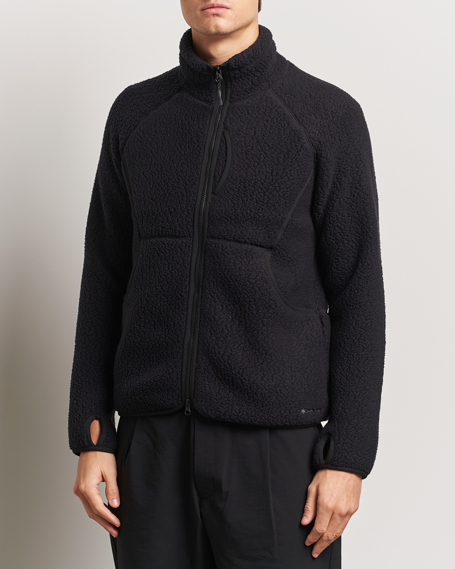 Herr | Tröjor | Snow Peak | Thermal Boa Fleece Jacket Black