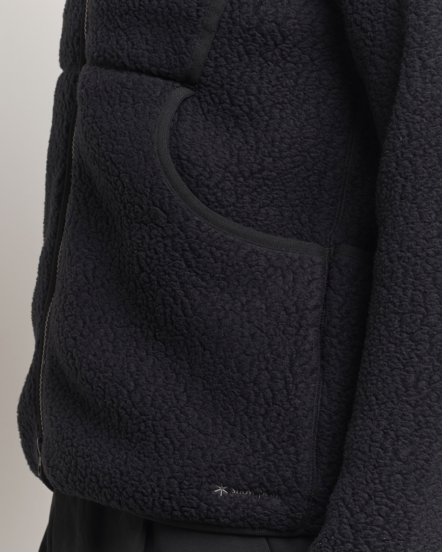 Herr | Tröjor | Snow Peak | Thermal Boa Fleece Jacket Black