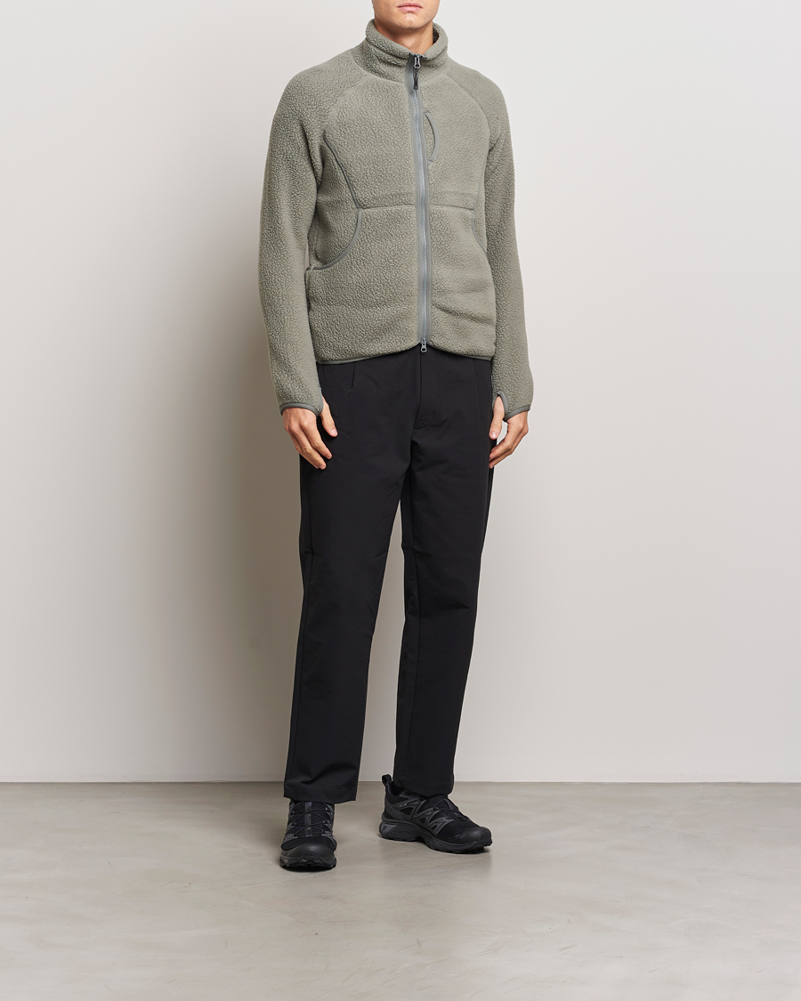 Herr | Tröjor | Snow Peak | Thermal Boa Fleece Jacket Grey