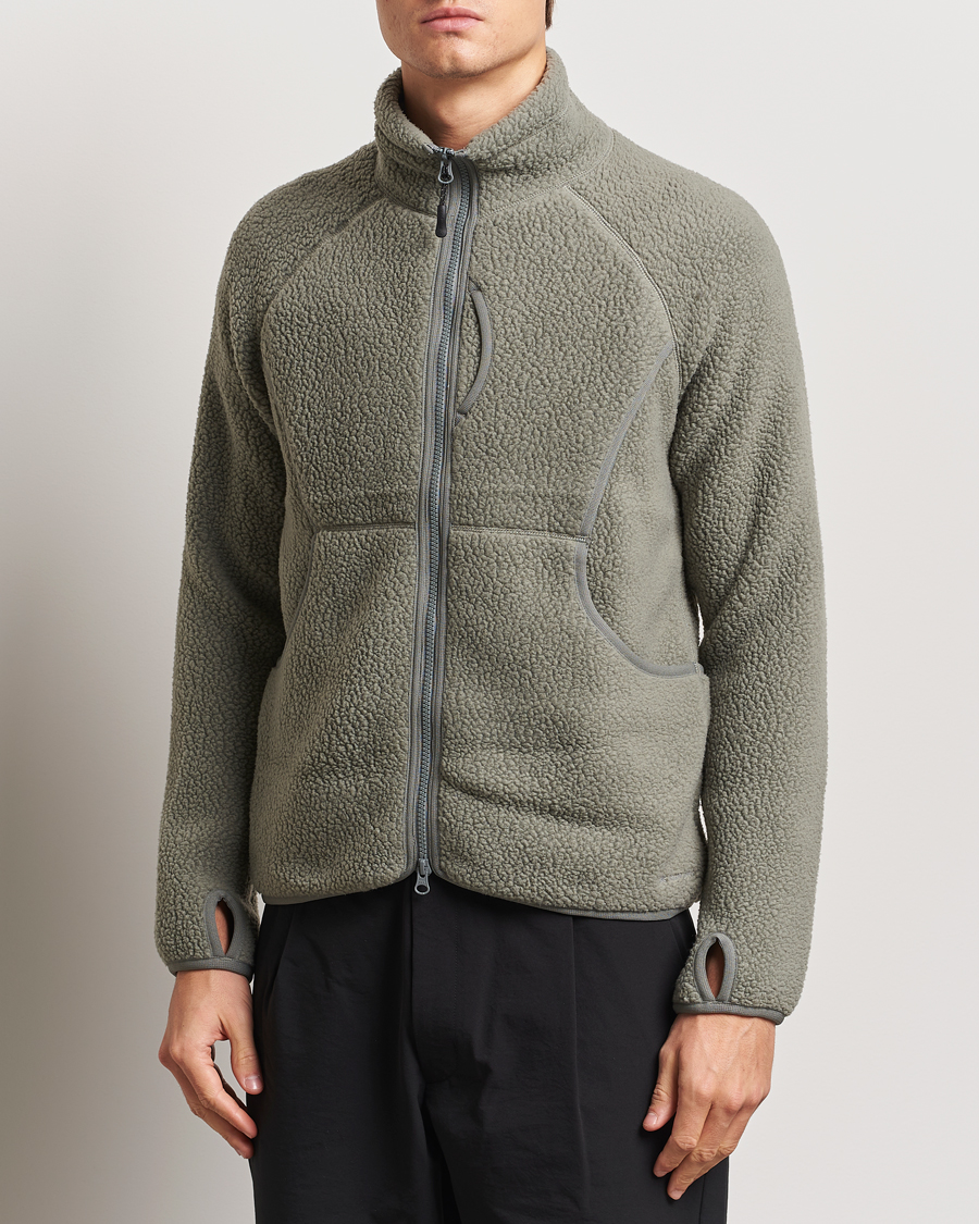Herr | Tröjor | Snow Peak | Thermal Boa Fleece Jacket Grey