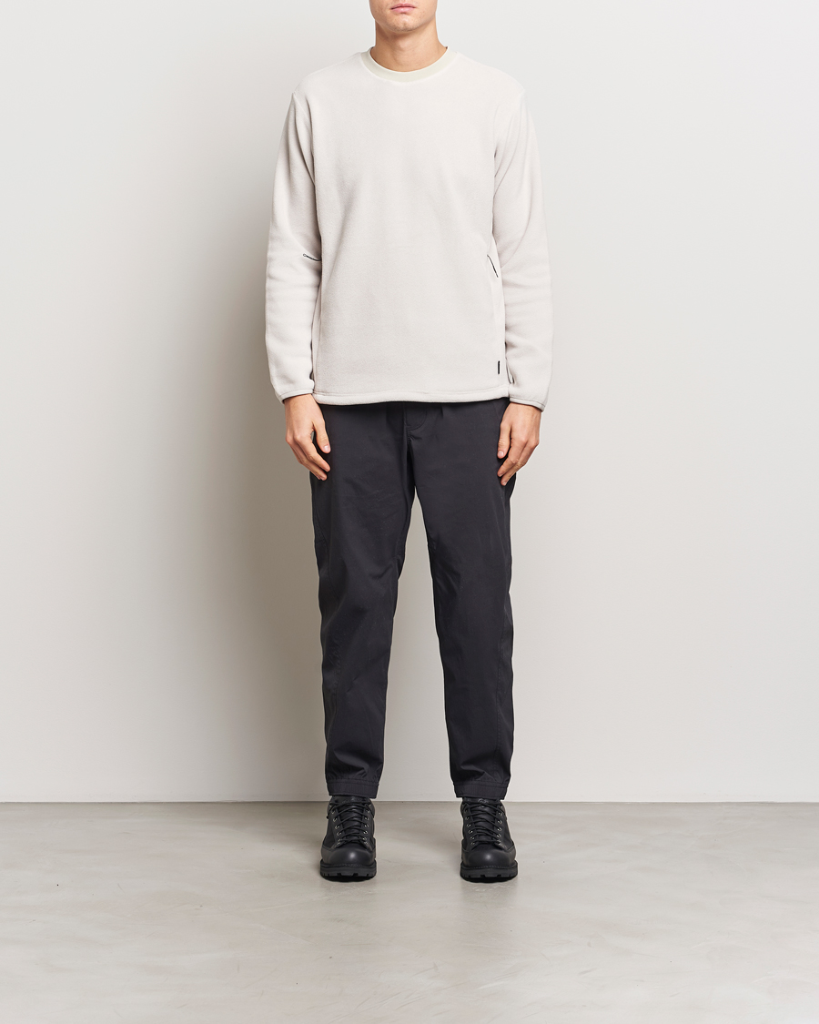 Herr | Tröjor | Snow Peak | Double Face Fleece Pullover Ivory
