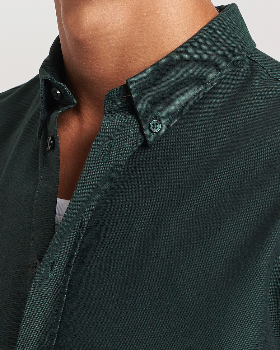 Herr | Skjortor | Samsøe Samsøe | Saliam Oxford Shirt Darkest Spruce