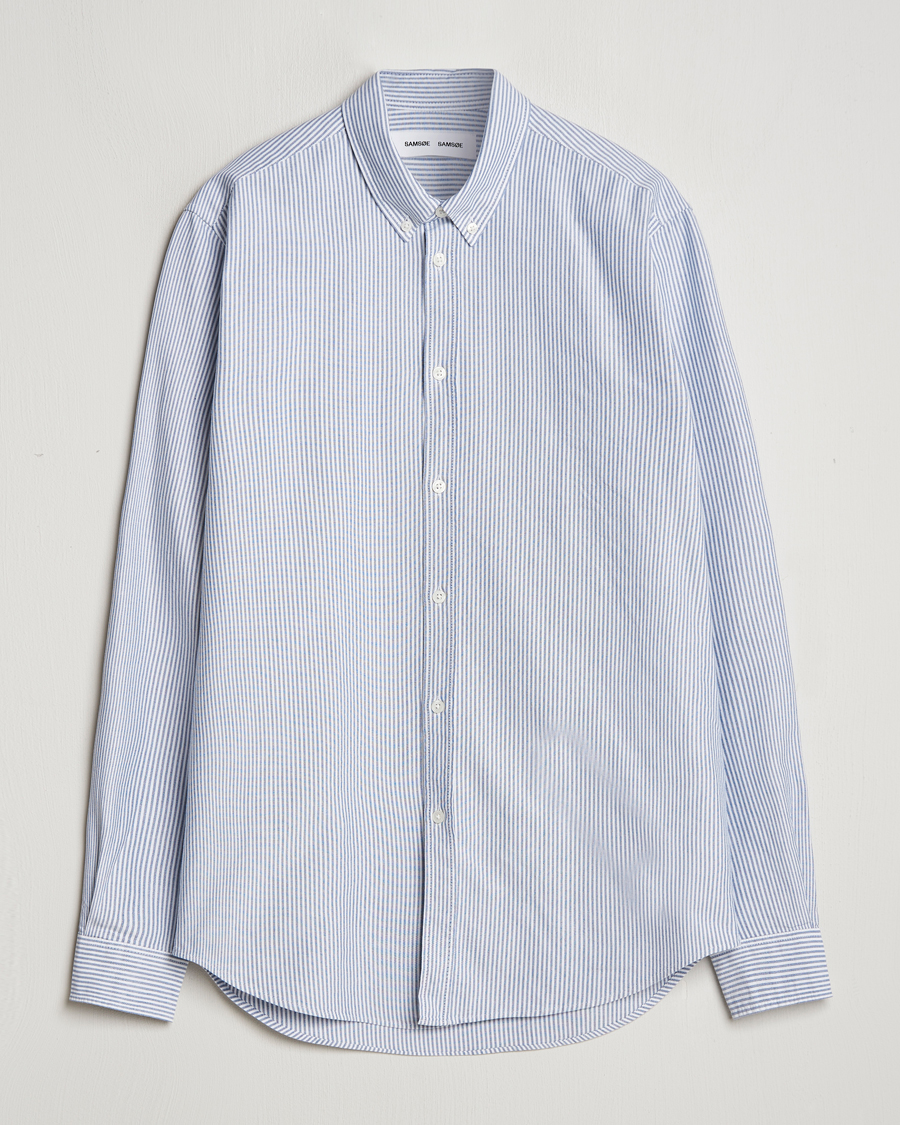 Herr | Skjortor | Samsøe Samsøe | Saliam Oxford Shirt Oxford Narrow Stripe