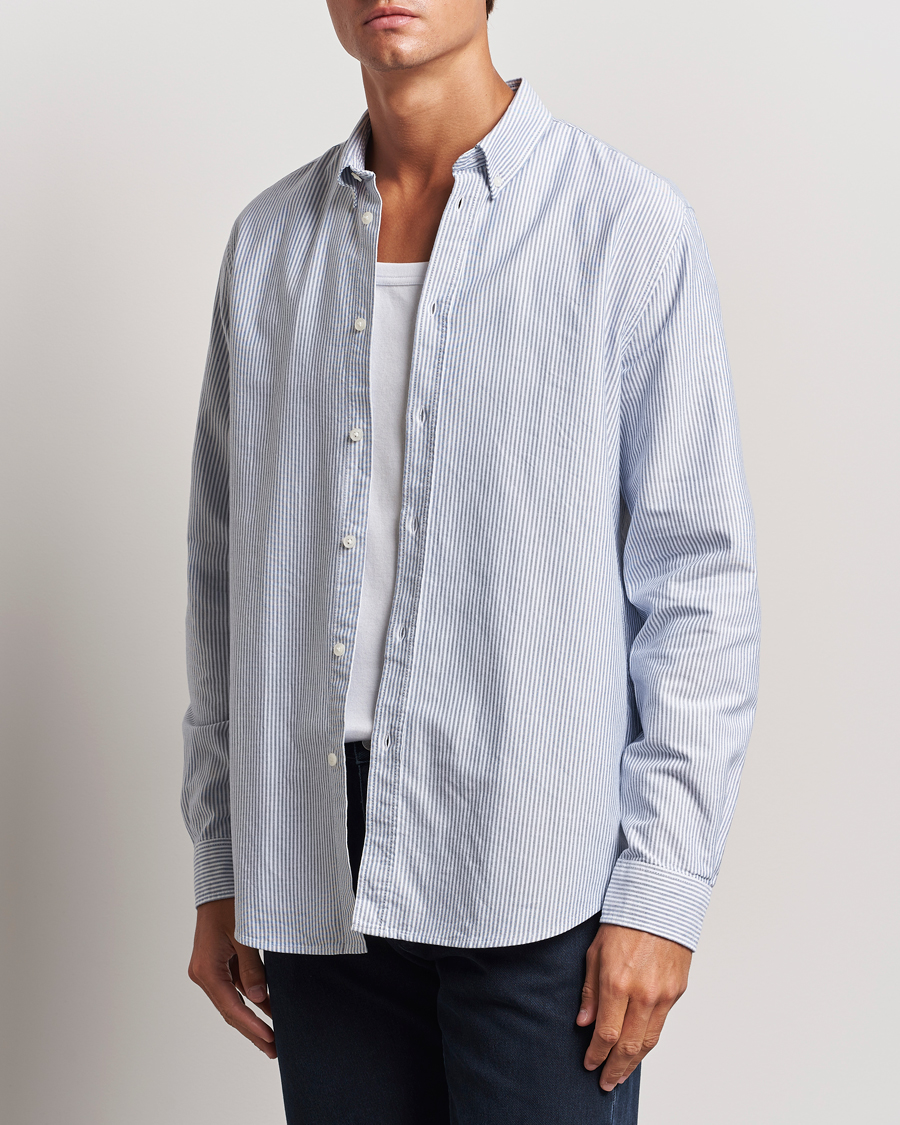 Herr | Skjortor | Samsøe Samsøe | Saliam Oxford Shirt Oxford Narrow Stripe