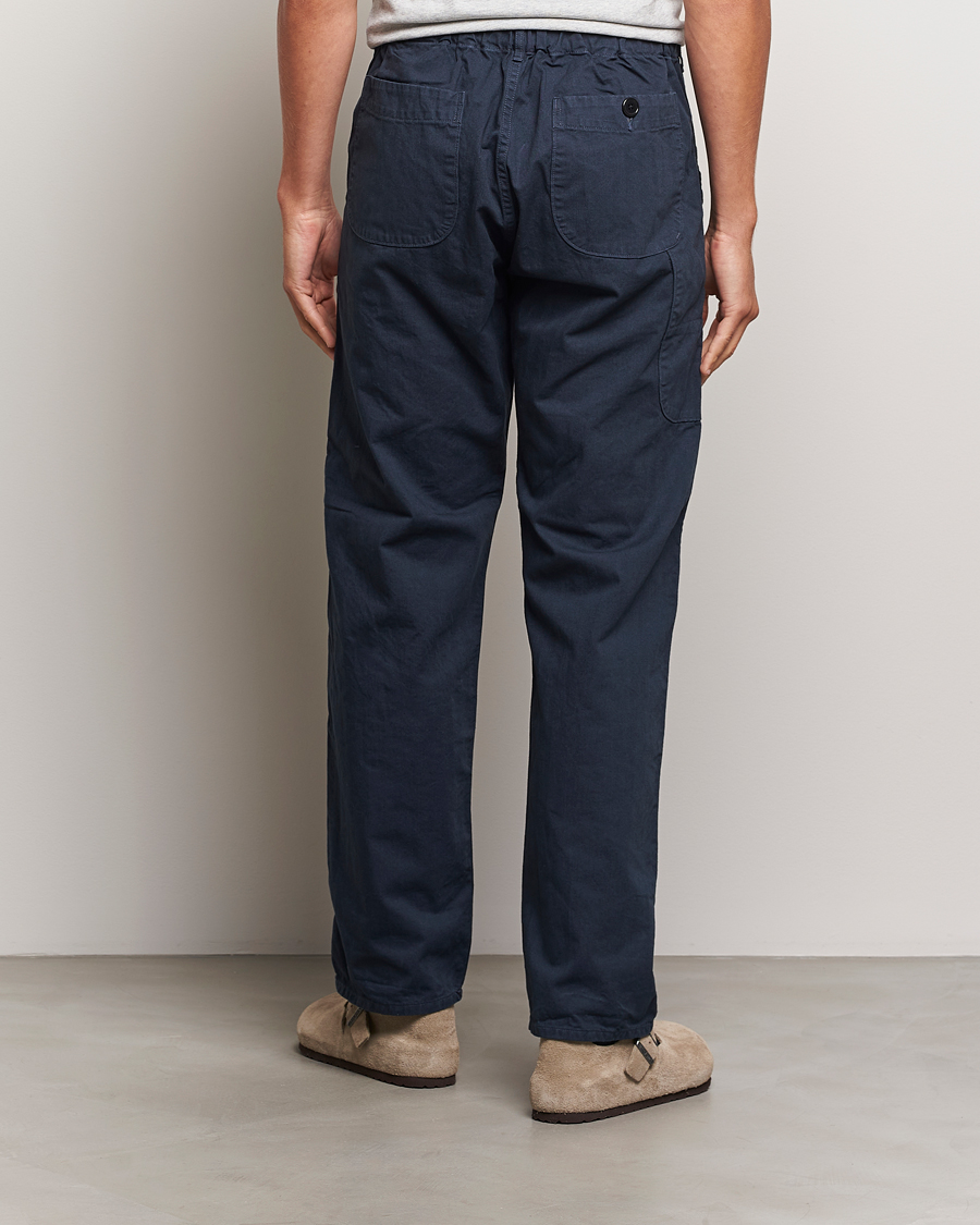 Herr | Byxor | orSlow | French Work Pants Navy