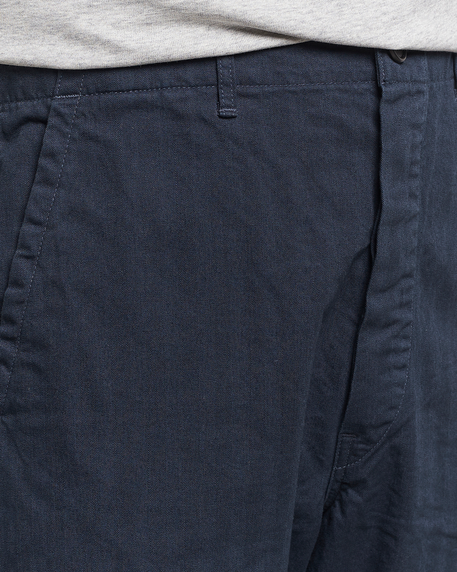 Herr | Byxor | orSlow | French Work Pants Navy