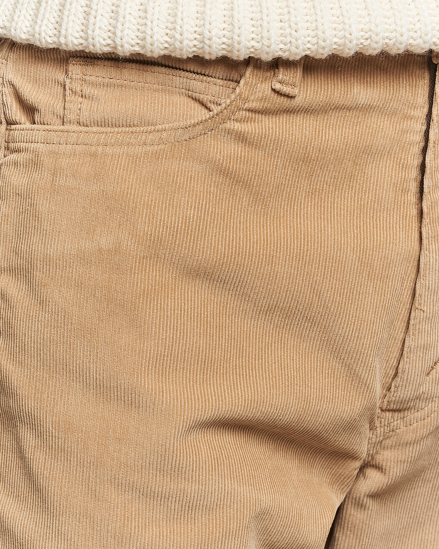 Herr | Byxor | orSlow | Shoe Cut Corduroy Pants Beige