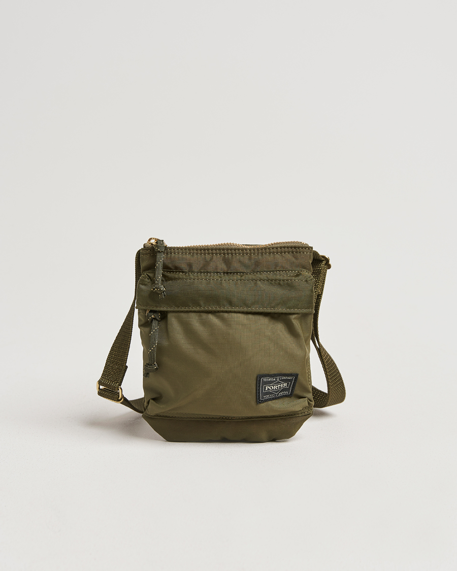 Herr | Väskor | Porter-Yoshida & Co. | Force Small Shoulder Pouch Olive Drab