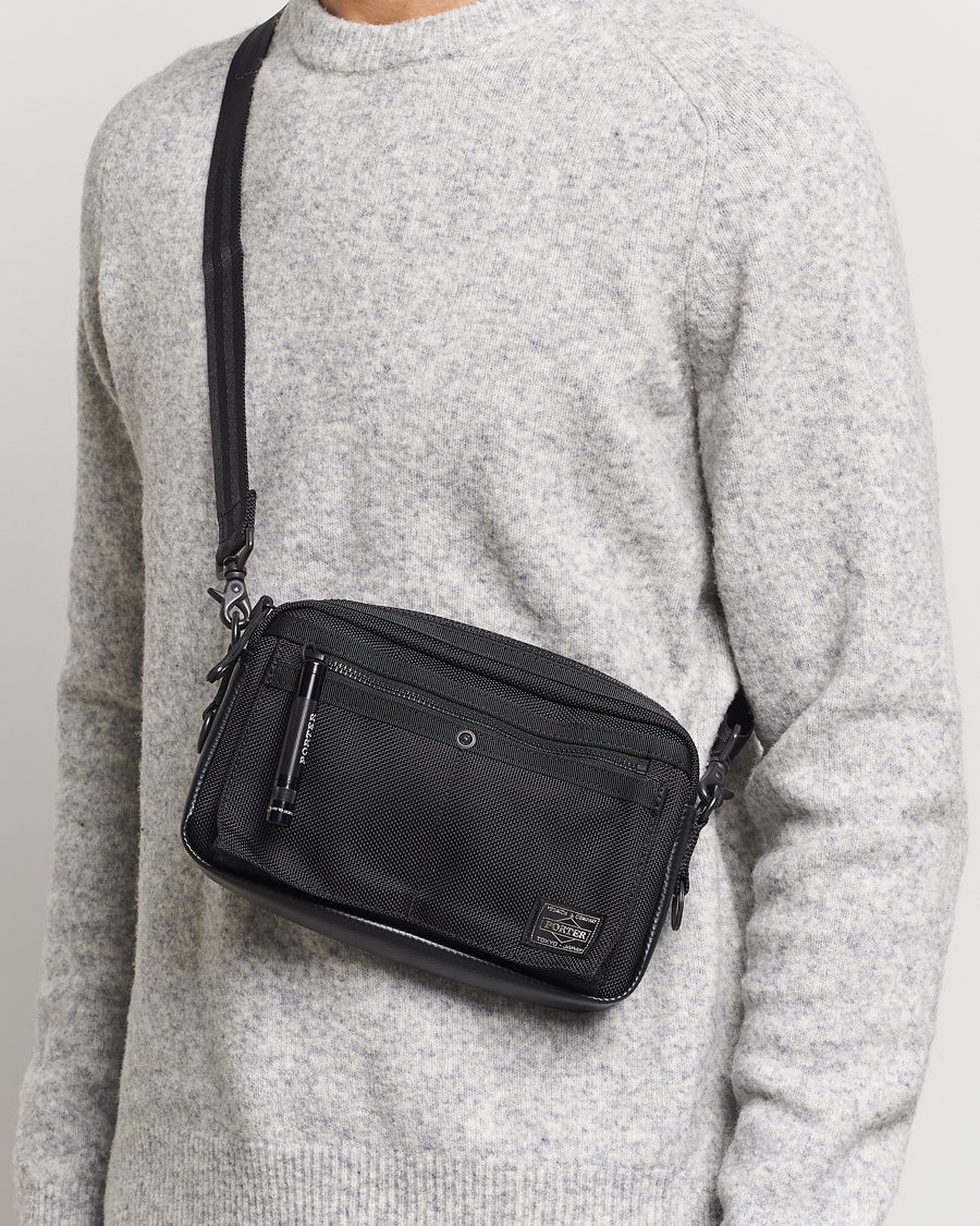 Herr | Väskor | Porter-Yoshida & Co. | Heat Small Shoulder Bag Black