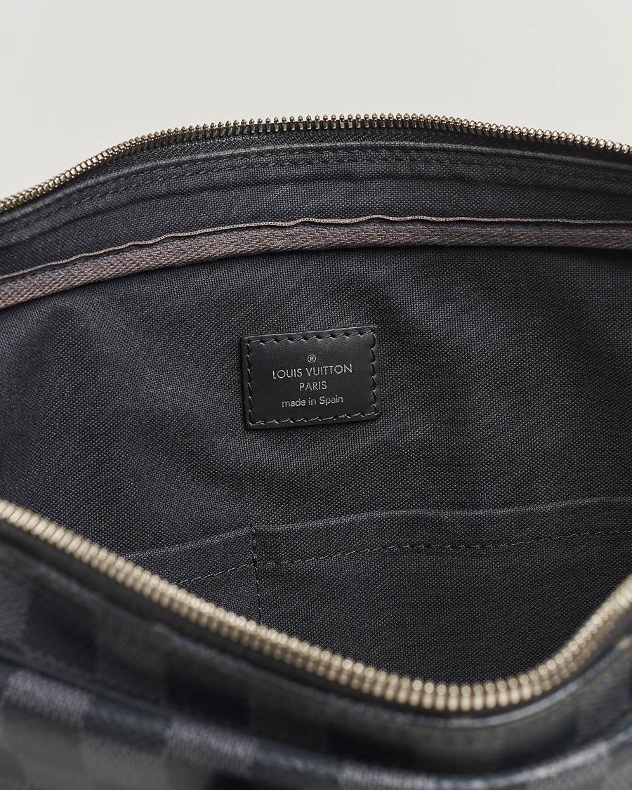 Herr | Louis Vuitton Pre-Owned Porte-Documents Voyage Briefcase Damier Graphite | Louis Vuitton Pre-Owned | Porte-Documents Voyage Briefcase Damier Graphite