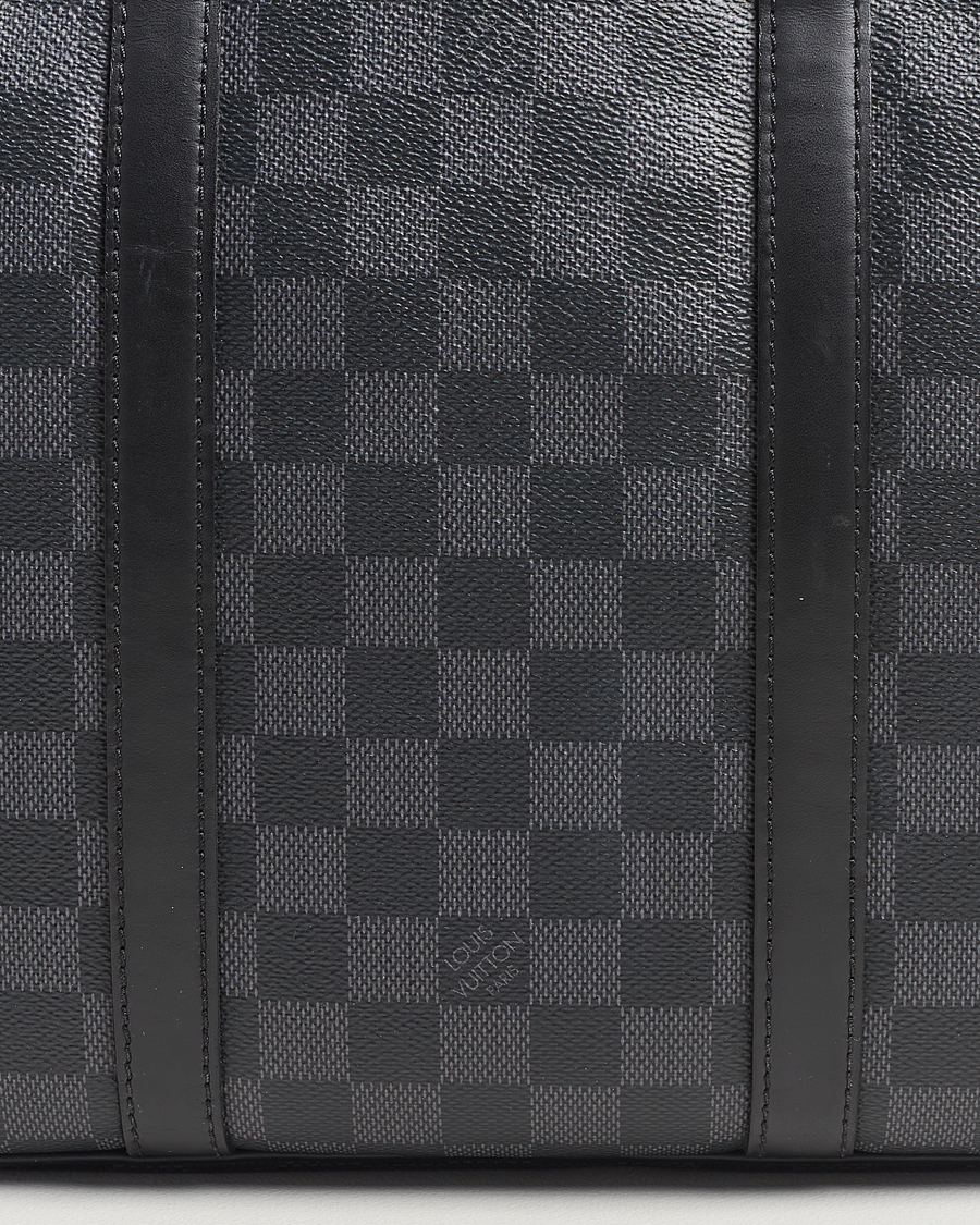 Herr | Louis Vuitton Pre-Owned Porte-Documents Voyage Briefcase Damier Graphite | Louis Vuitton Pre-Owned | Porte-Documents Voyage Briefcase Damier Graphite