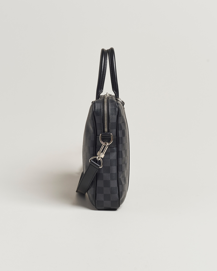 Herr | Louis Vuitton Pre-Owned Porte-Documents Voyage Briefcase Damier Graphite | Louis Vuitton Pre-Owned | Porte-Documents Voyage Briefcase Damier Graphite